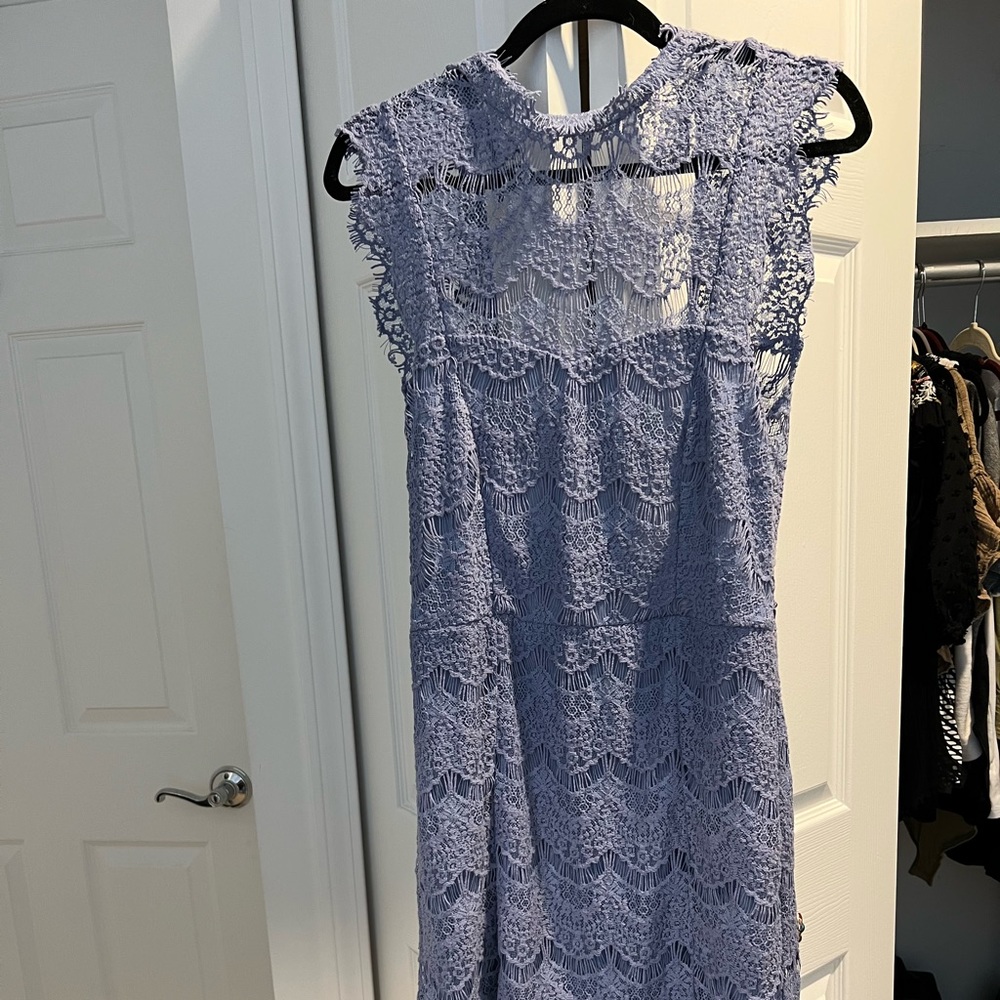 Free People purple lace dress